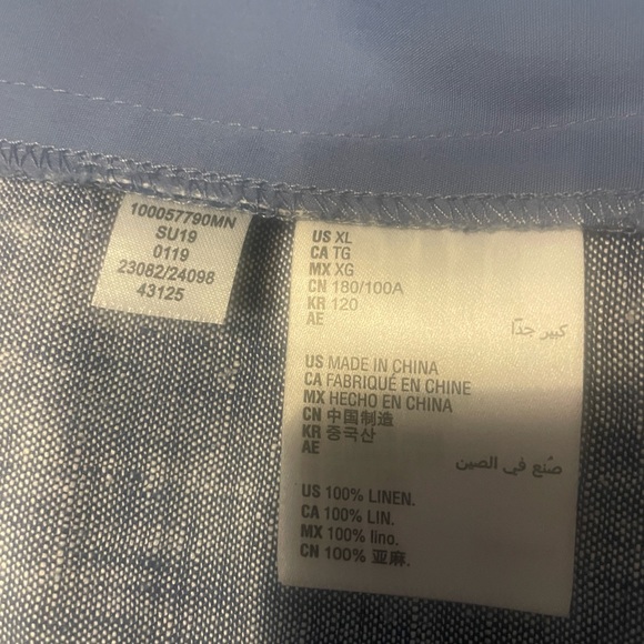 Tasso Elba 100% Linen blazer XL - Never worn - tags removed - Picture 2 of 3